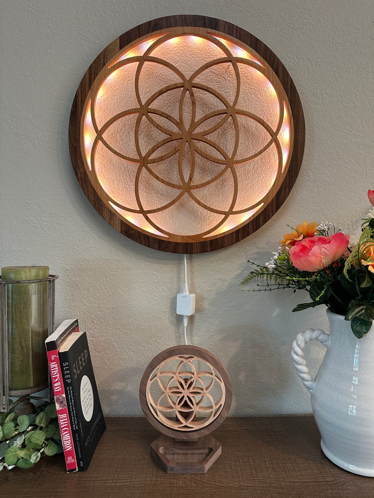 Seed of Life Energy Center Altar Stand